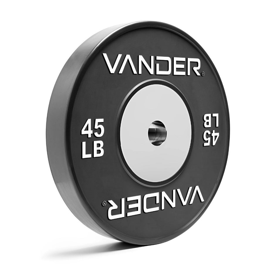 Competition Bumper Olympic Weight Set (385lb.)