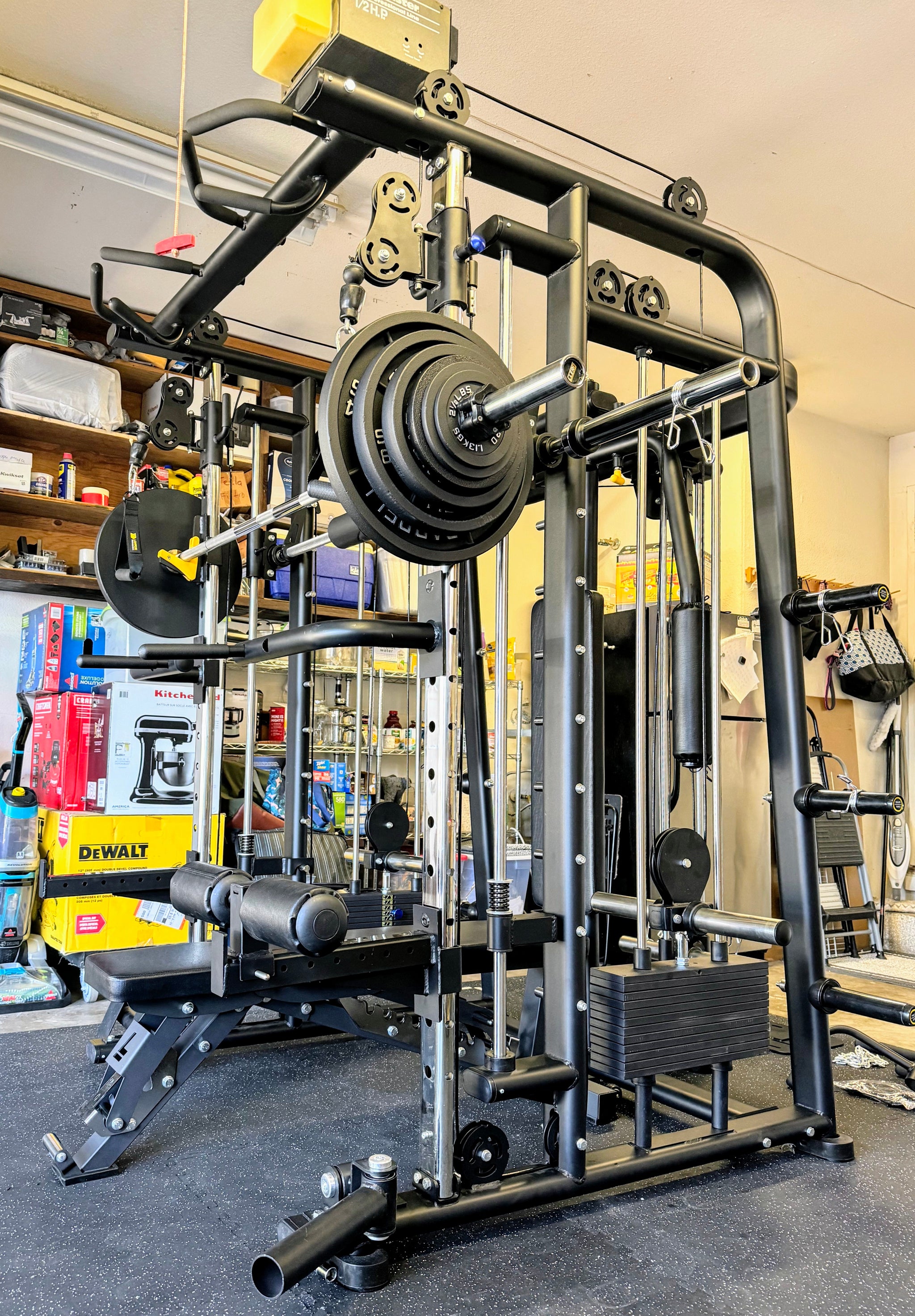 Home Gym Gym Equipment Las Vegas Commercial P1 Smith Machine Full