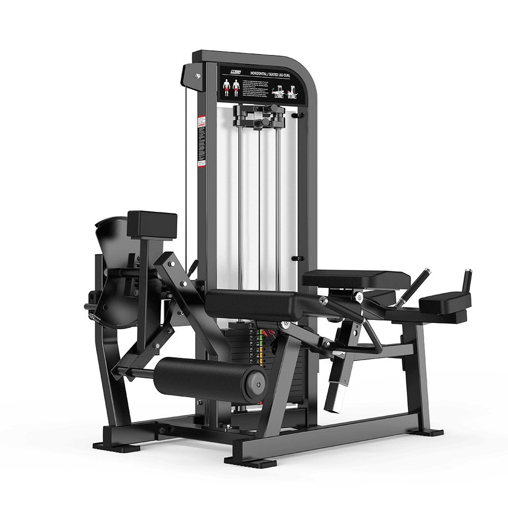 Hamstring Curl Leg Extension 2 in 1 LLERO Fitness